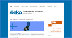 Desktop Screenshot of meteringpumpsa.com